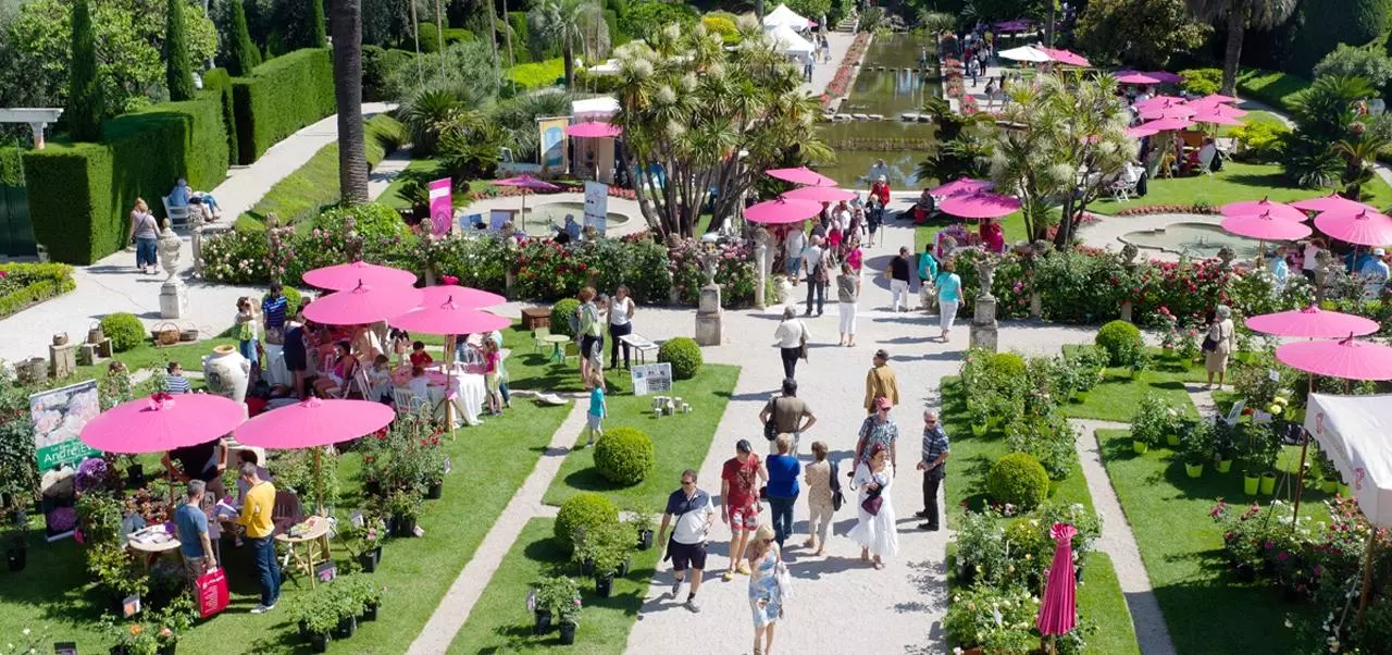 fête des roses villa ephrussi rothschild saint jean cap ferrat jardins