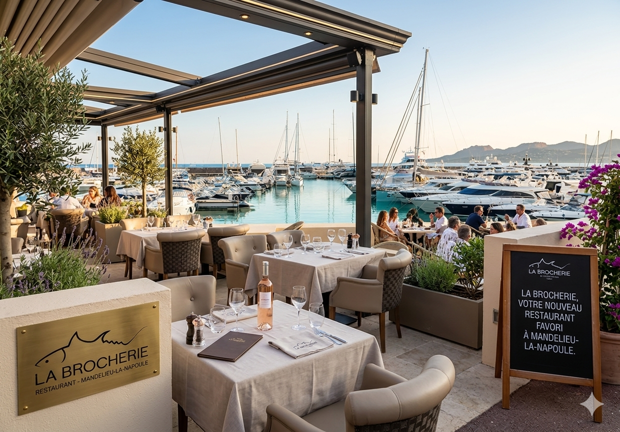 restaurant avec terrasse vue mer proche roquefort les pins cote d azur