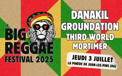 Big Reggae Festival à Juan-les-Pins : le rendez-vous reggae incontournable du 3 juillet 2026