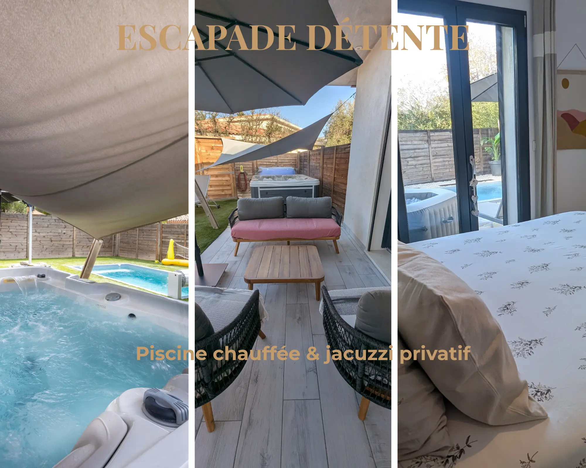 Appartement avec piscine chauffée Côte d’Azur Appartement avec piscine chauffée sur la Côte d’Azur aux Gîtes Domaine de la Chapelle