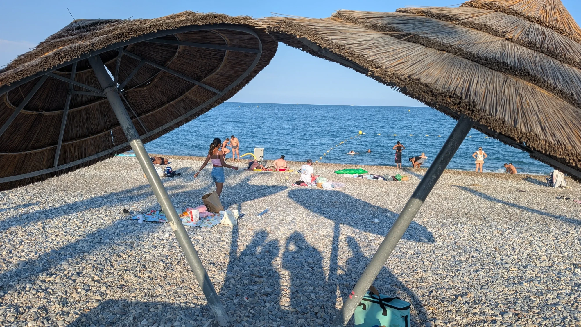 Plage de Villeneuve-Loubet proche Roquefort-les-Pins Plage proche de Roquefort-les-Pins sur la Côte d’Azur