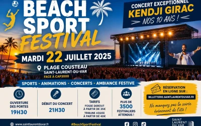 Concert Beach Sport Festival à Saint-Laurent-du-Var 2026