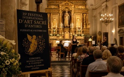 Festival International d’Art Sacré d’Antibes 2026 : concerts d’exception dans les églises et chapelles de la Côte d’Azur