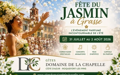 Fête du Jasmin à Grasse : l’événement parfumé incontournable de l’été
