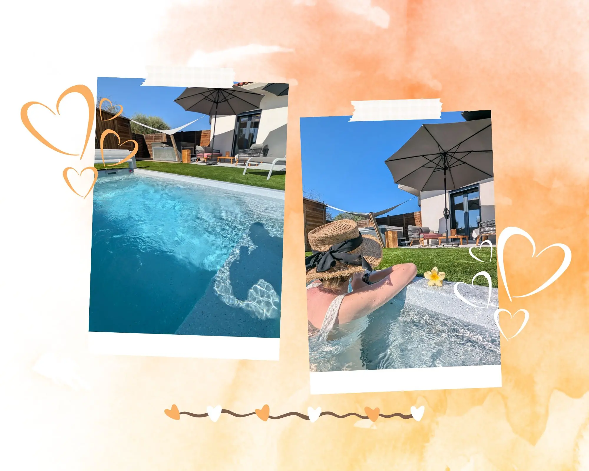 Gîte de charme arrière-pays niçois 12 km Antibes – piscine privée et détente Gîte de charme arrière-pays niçois piscine privée détente femme chapeau de paille