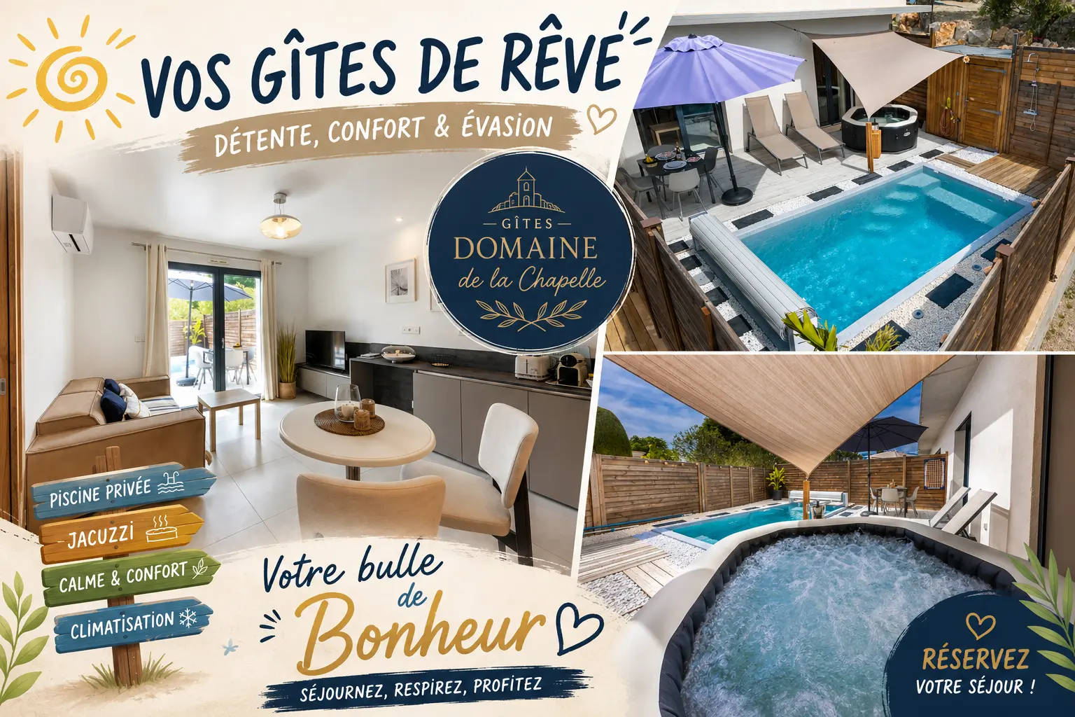 Hébergement piscine chauffée arrière-pays niçois Hébergement avec piscine chauffée dans l’arrière-pays niçois sur la Côte d’Azur