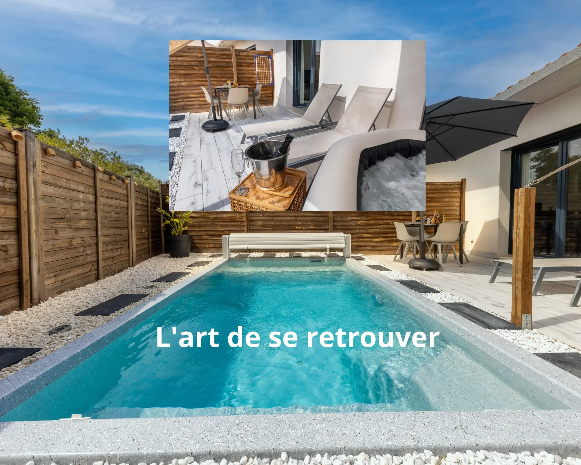 Appartement romantique proche de Cannes Appartement romantique proche de Cannes avec jacuzzi privatif et piscine chauffée