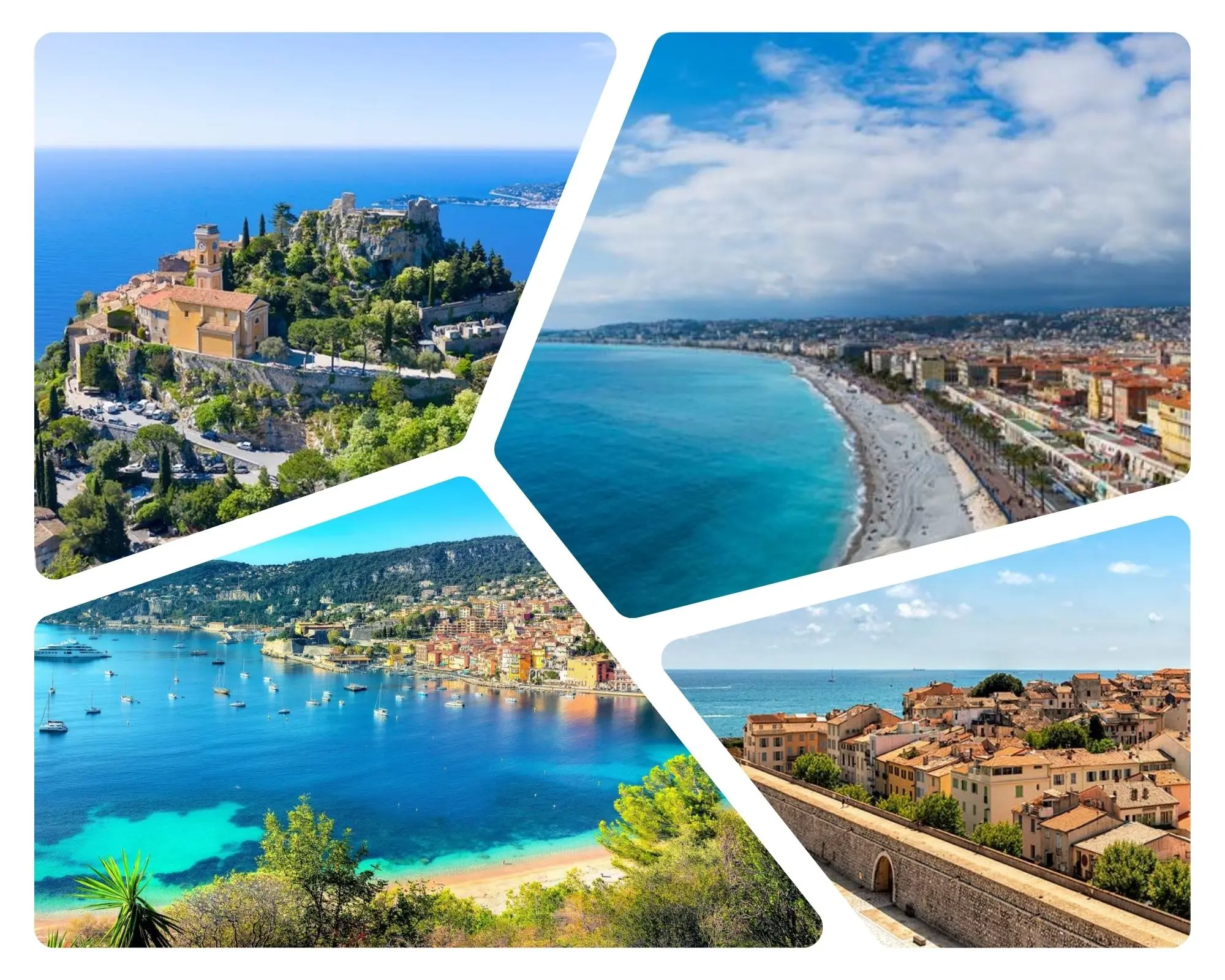 Incontournables Côte d’Azur premier séjour – Èze Nice Villefranche-sur-Mer Incontournables Côte d'Azur premier séjour Èze Nice Villefranche et village perché