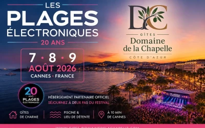 Les Plages Électroniques 2026 à Cannes : 20 ans de fête sur la Croisette