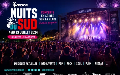 Les Nuits du Sud 2026 à Vence : 10 jours de concerts sous les étoiles sur la Côte d’Azur