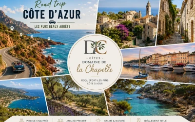 Road trip Côte d’Azur : les plus beaux arrêts entre mer et villages perchés