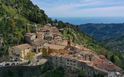 Saint-Agnès : le village perché au-dessus de la Méditerranée