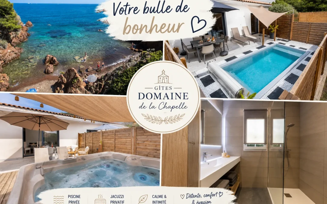Week-end romantique avec jacuzzi sur la French Riviera