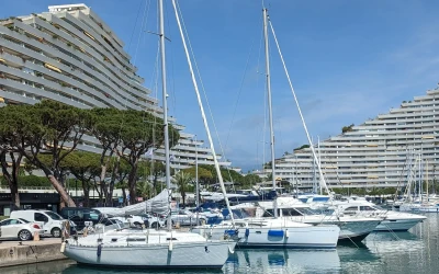 Marina Baie des Anges : l’architecture iconique de la Côte d’Azur face à la Méditerranée