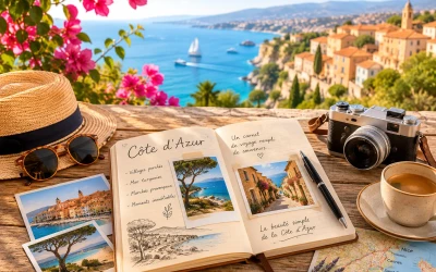 Carnet de voyage sur la Côte d’Azur : une semaine entre mer, villages et collines