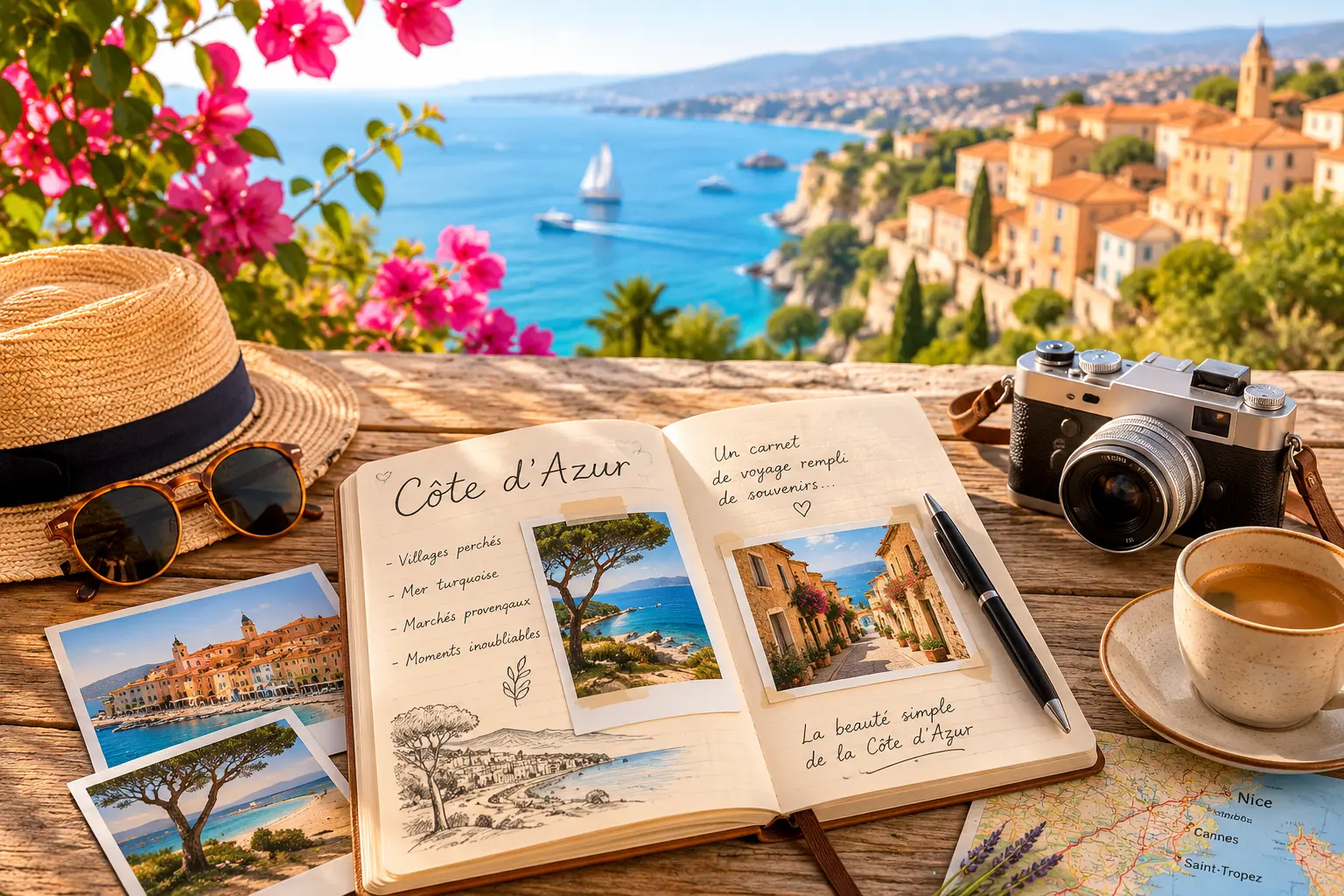 carnet-de-voyage-cote-azur-instants-coups-de-coeur Carnet de voyage sur la Côte d'Azur – carnet, croquis et aquarelle face à la Méditerranée