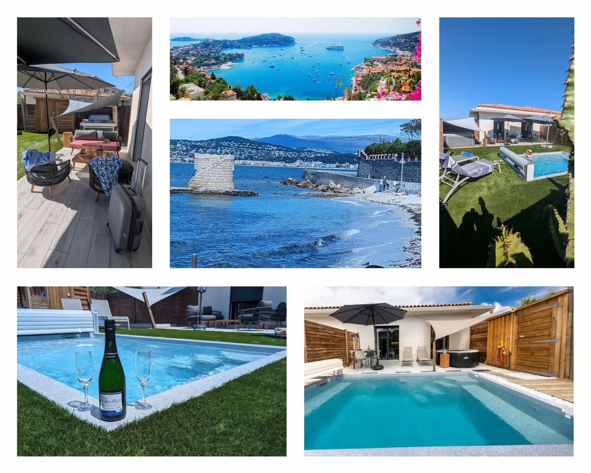 Gîte de charme sur la Côte d’Azur – piscine chauffée, jacuzzi et vues mer près d’Antibes Gîte de charme Côte d'Azur avec piscine chauffée jacuzzi terrasse et vue mer près d'Antibes
