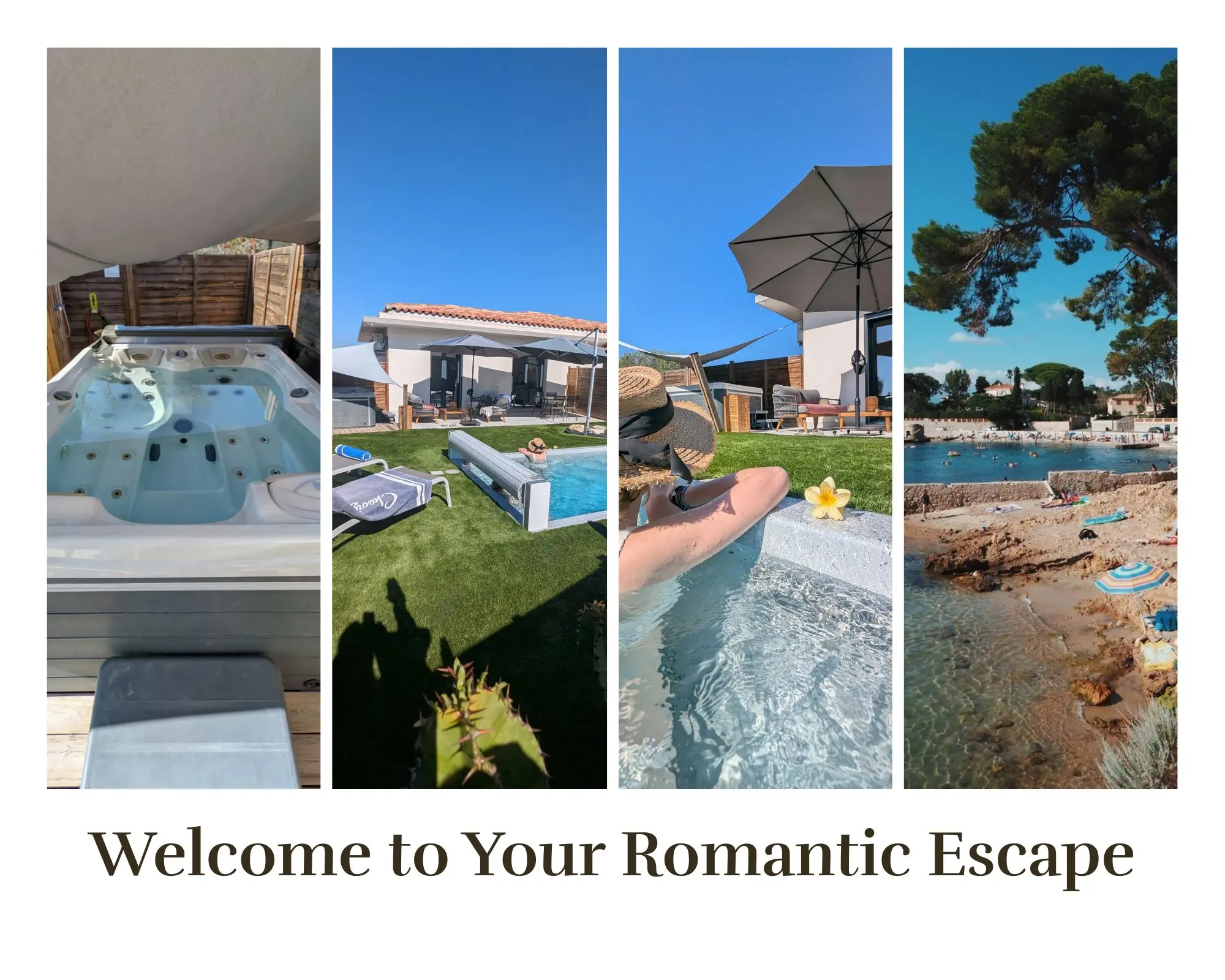 adults-only-romantic-getaway-french-riviera-private-spa Adults-only romantic getaway on the French Riviera – couple relaxing by a private heated pool in the hills