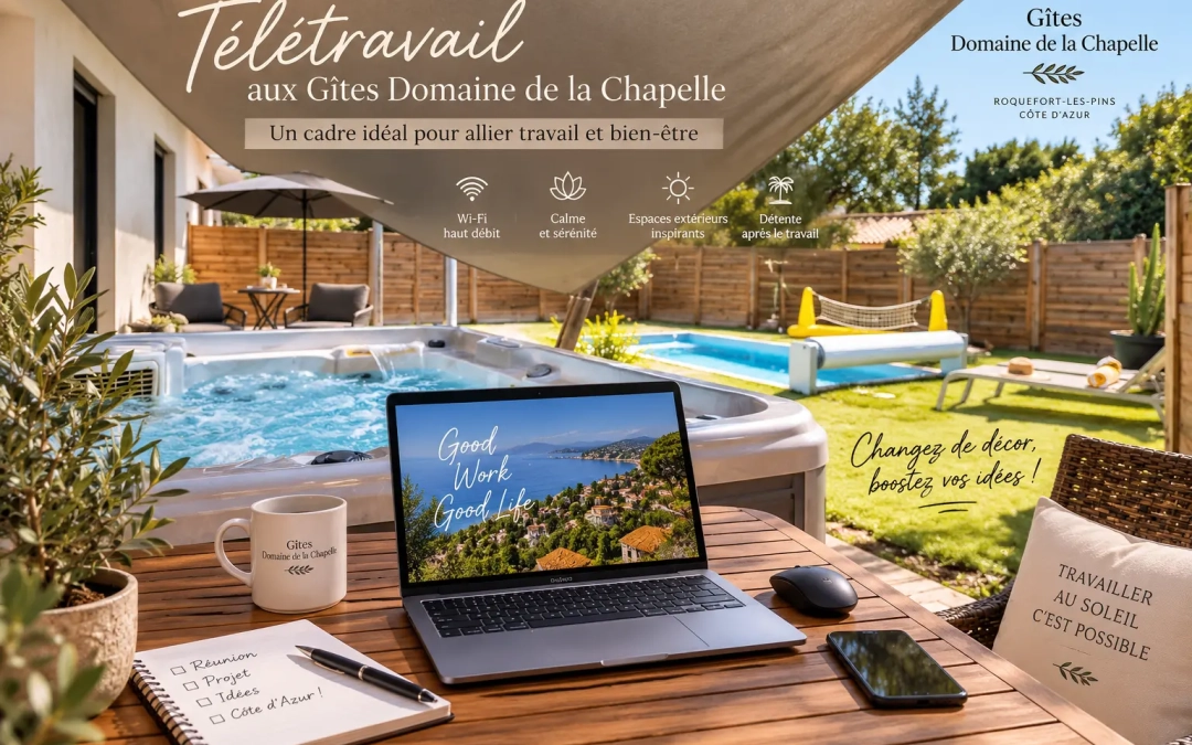 Télétravailler sur la Côte d&rsquo;Azur : comment bien choisir son hébergement